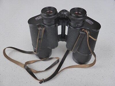 Carl Zeiss Jena Jenoptem X W Binoculars With Original Case Ebay