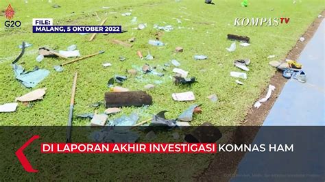 Komnas HAM Punya Video Kunci Penyebab Tragedi Kanjuruhan Video