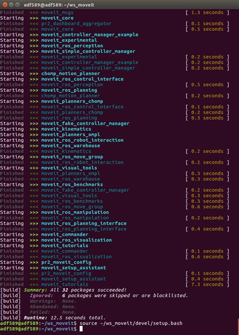 Path Error When Trying To Follow Move Group Interface Tutorial Issue