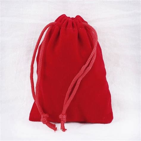 10pcs 5x7 7x9 9x12 10x15 Cm Drawstring Velvet Bags Jewelry Packaging