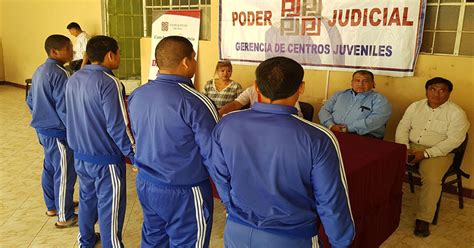 Internos De Centro Juvenil Trabajar N En La Corte De Piura Sociedad