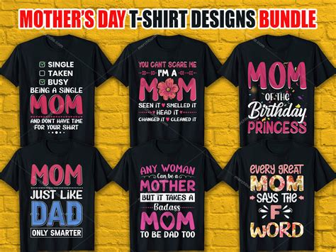 Mother S Day T Shirt Designs Bundle By Asha On Dribbble