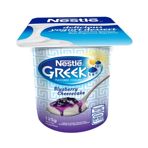 Nestle Greek Yogurt Blueberry Cheesecake 125g Lazada Ph