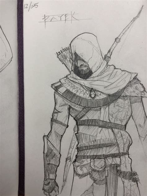 Today’s sketch - Bayek Assassins Creed Artwork, Assassins Creed Series, Assassins Creed Origins ...