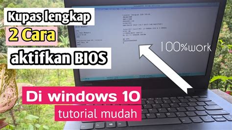 2 Cara Masuk Bios Windows 10 Di Semua Laptop 2024 YouTube