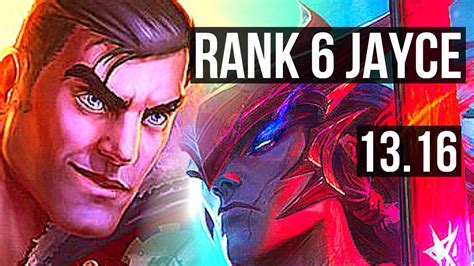 Jayce Vs Yone Mid Rank 6 Jayce 5 1 7 Rank 14 Euw Challenger