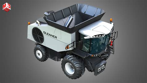 Gleaner Combine S96 - 3D Model by Markos3d