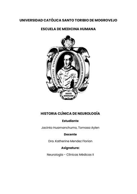 Historia Clínica de Neurología Aylen Jacinto H uDocz