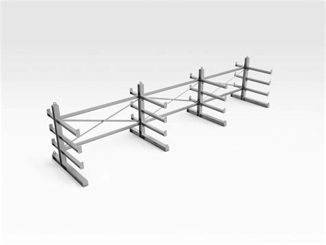 Sloping Vertical Steel Plate Rack Bend Tech Group