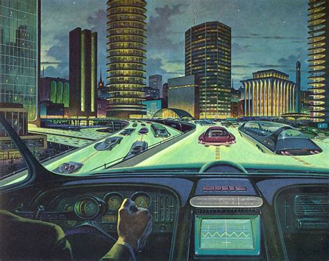 Future city 1970s : RetroFuturism