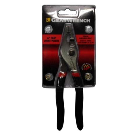 Gearwrench® 82079 6 Dipped Handle Thin Nose Slip Joint Pliers