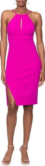 Xscape Cutout Scuba Crepe Cocktail Dress Nordstrom