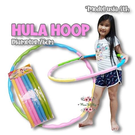 Jual Mainan Dancing Hula Hoop Ring Plastik Hula Hop Hulla Hoop Shopee