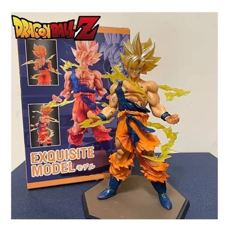 Boneco Goku Dragon Ball Brinquedo Super Saiyajin Goku Action