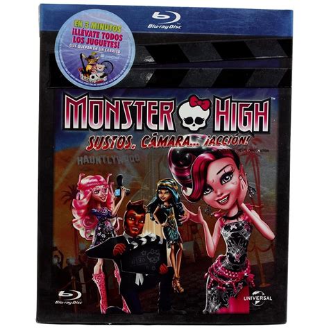 Monster High Sustos Cámara Acción Blu ray Walmart