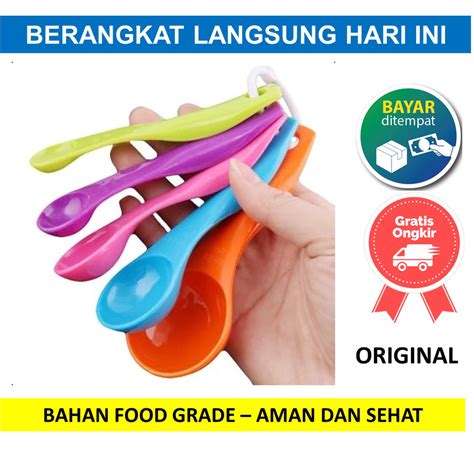 Jual Sendok Takar Ukur Bumbu Dapur Plastik Set In Pc Pcs Pc Pcs