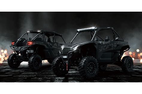 Teryx Krx Blackout Edition Side X Side Canadian Kawasaki