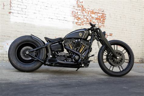 Rough Crafts' Raked-Out Harley Softail Rocker | Bike EXIF