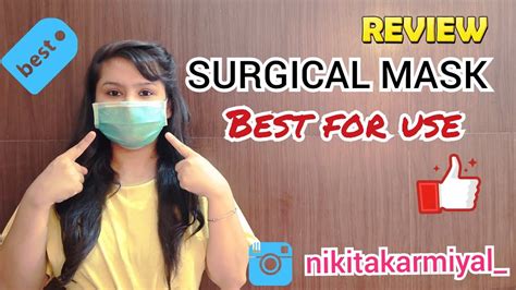 How To Use Surgical Mask Review How To Use Surgical Mask In Hindi