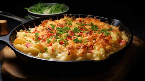 Premium Ai Image Homemade Lobster Macaroni And Cheese