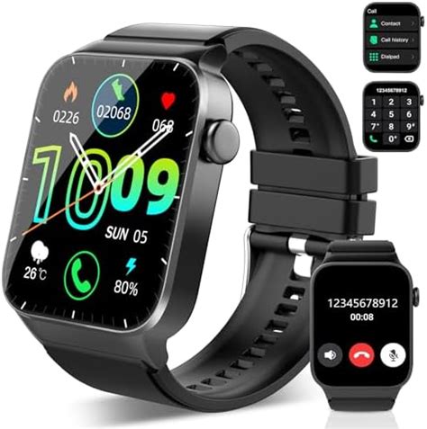 Reloj Inteligente VKROBAG Unisex 1 85 Smartwatch Con Llamadas