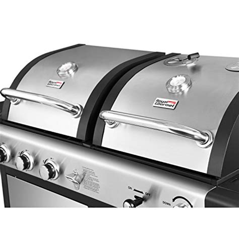 Royal Gourmet Zh3002 S 3 Burner Gas Charcoal Grill Combo Stainless Steel 742 Sq Inch Pricepulse