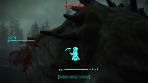 Fallout 4 Mirlurk Queen Backflip Youtube