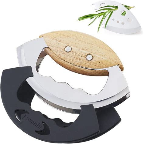 Luxiv Mezzaluna Knife Salad Chopper Salad Chopper