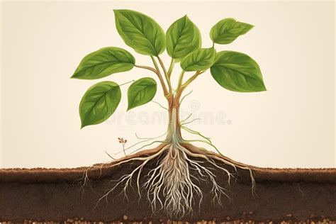 Garden Roots Cross View Stock Illustrations 35 Garden Roots Cross View Stock Illustrations