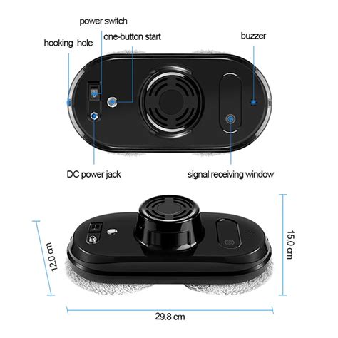 PhoReal FR-S60 Window Cleansing Robotic Excessive Suction Electrical ...