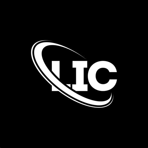 LIC logo. LIC letter. LIC letter logo design. Initials LIC logo linked with circle and uppercase ...