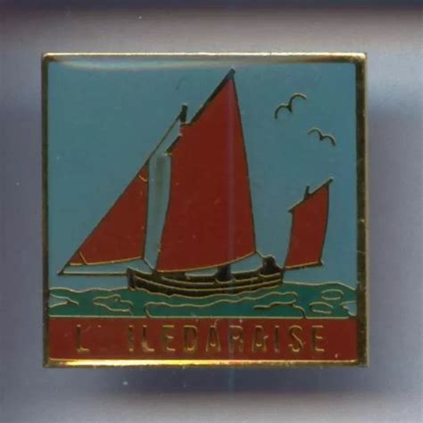 Rare Pins Pin S Bateau Boat Voilier Voile L Iledaraise B Eur