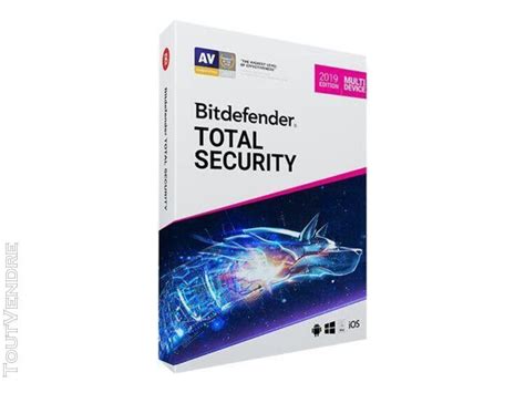 Bitdefender Total Security Multi Device 2019 Version En France