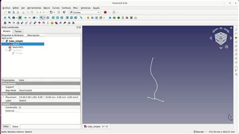 Curves Mis Notas De FreeCAD