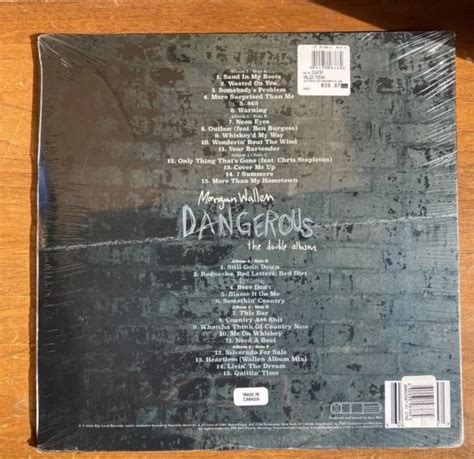 Morgan Wallen Dangerous The Double Album Gibbs Blue Lp Vinyl 2021 3 Vinyl Set Eur 67 46