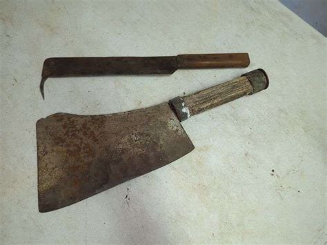 Vintage Cleaver Knife Isabell Auction