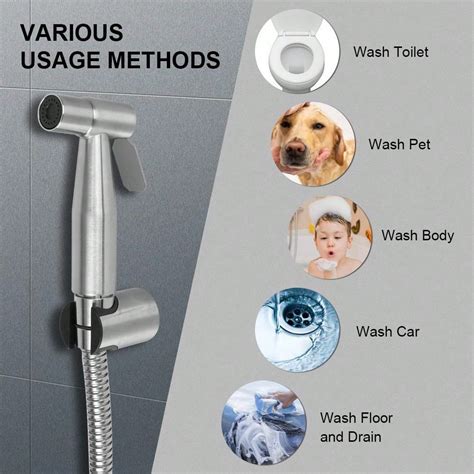 Tête De Douche Set De Pulvérisateur De Bidet À Main Robinet De Bidet