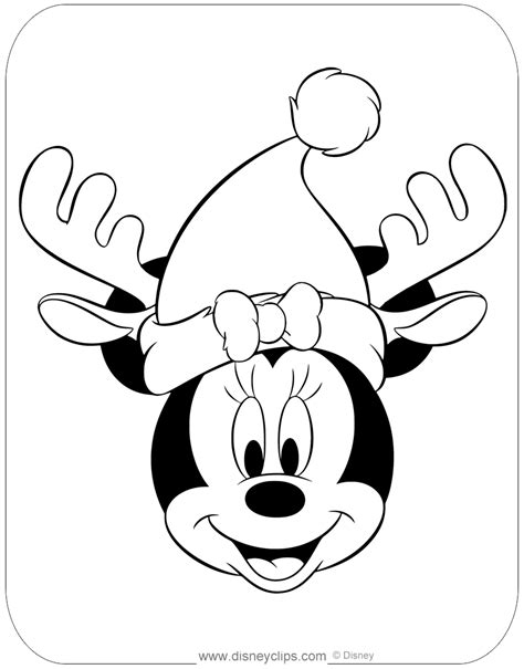 Disney Christmas Printable Coloring Pages