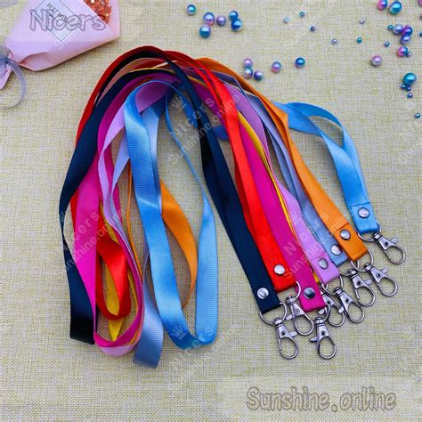 15mm Plain Shiny Thick ID Lace Sling Holder Lanyards Shopee Philippines