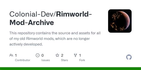 Github Colonial Devrimworld Mod Archive This Repository Contains