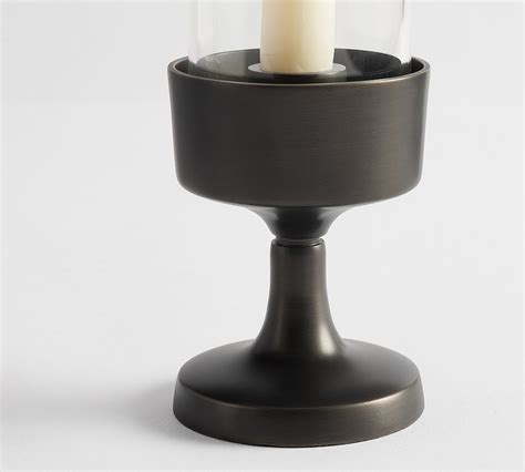 Monique Lhuillier Salerno Hurricane Taper Candleholder Pottery Barn