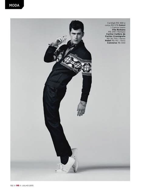 Sean Opry Stuns In Gq Brazil July Editorial High Fashion Poses