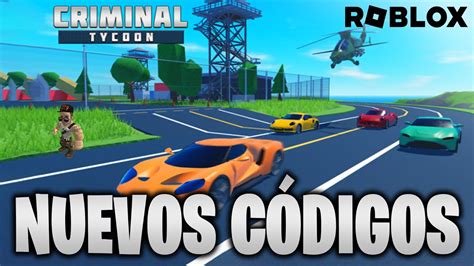 NUEVOS CÓDIGOS de CRIMINAL TYCOON activos Yactualizados NEW