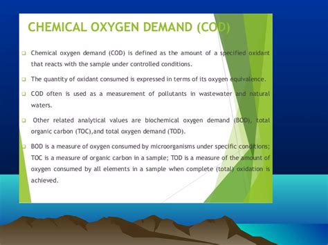 Biological Oxygen Demand Ppt