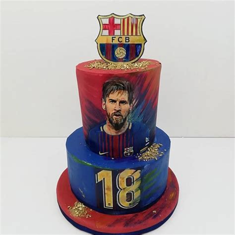 Lionel Messi Messi Birthday Soccer Birthday Cakes Football Birthday