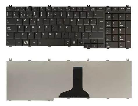 Teclado Toshiba Satellite C C Sp L Negro Espa Ol Env O Gratis