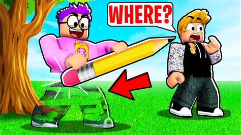 HIDE AND SEEK DRAWING CHALLENGE In ROBLOX DOODLE TRANSFORM EXTREME