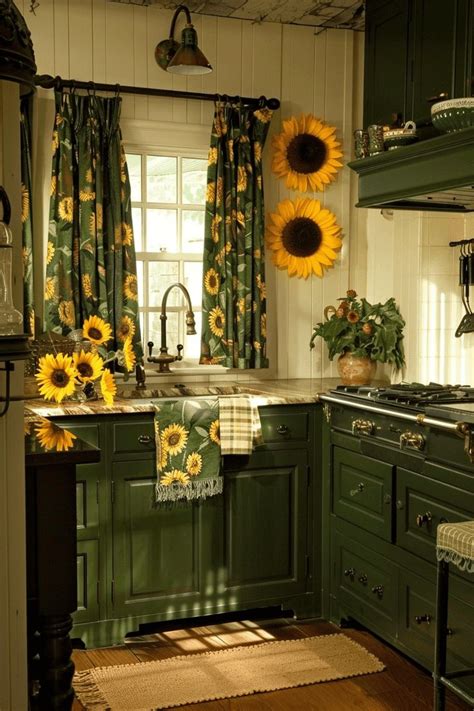 17 Sunflower Inspired Kitchen Ideas To Brighten Your Day The Olive