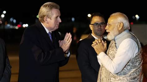 Prime Minister Narendra Modi Arrives In Australia Holds Talks With Australian Counterpart