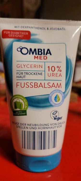 Ombia Med Urea Fu Balsam Mit Glycerin Inci Beauty